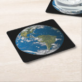 Planet EARTH Kartonnen Onderzetters (Schuin)