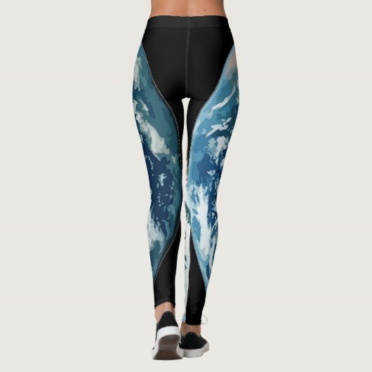 Planet Earth Leggings (Achterkant)