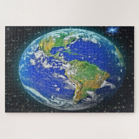 Planet Earth Legpuzzel (Horizontaal)