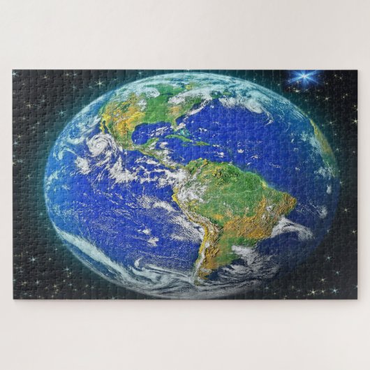 Planet Earth Legpuzzel (Horizontaal)