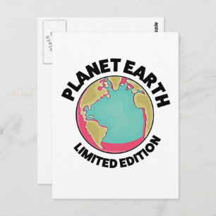 Planet Earth Limited Edition Briefkaart
