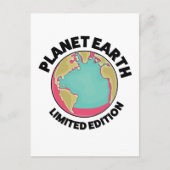 Planet Earth Limited Edition Briefkaart (Voorkant)