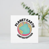 Planet Earth Limited Edition Kaart (Staand voorkant)