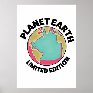 Planet Earth Limited Edition Poster