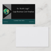 Planet Earth Logo Visitekaartje (Voorkant / Achterkant)