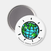 Planet Earth - Magnet (Voorkant / Achterkant)