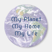 Planet Earth Magnet My Planet (Voorkant)
