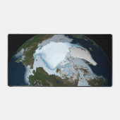 Planet Earth met Zee-ijsdekking in 1980. Bureaumat (Voorkant)