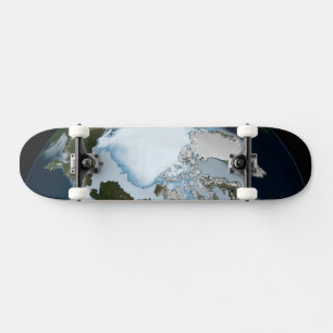 Planet Earth met Zee-ijsdekking in 1980. Persoonlijk Skateboard