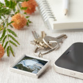 Planet Earth met Zee-ijsdekking in 1980. Sleutelhanger (Zijkant)