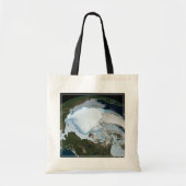 Planet Earth met Zee-ijsdekking in 1980. Tote Bag (Voorkant)