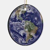 Planet Earth Ornament. Keramisch Ornament (Links)