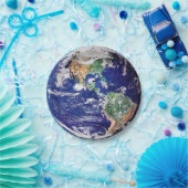 Planet Earth Papieren Bordje (Feest)