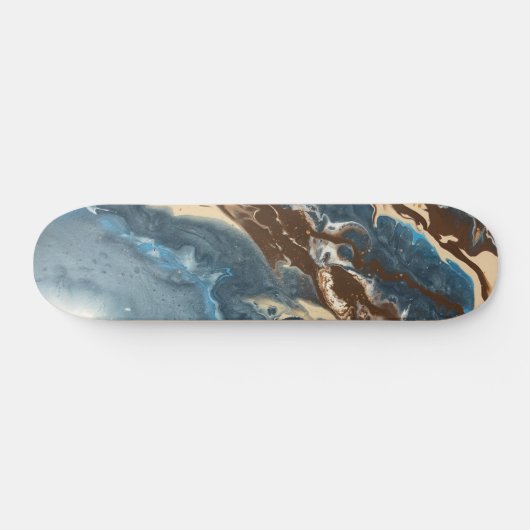 Planet Earth Persoonlijk Skateboard (Horizontaal)