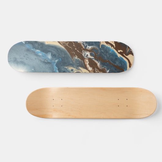 Planet Earth Persoonlijk Skateboard (Horizontaal)