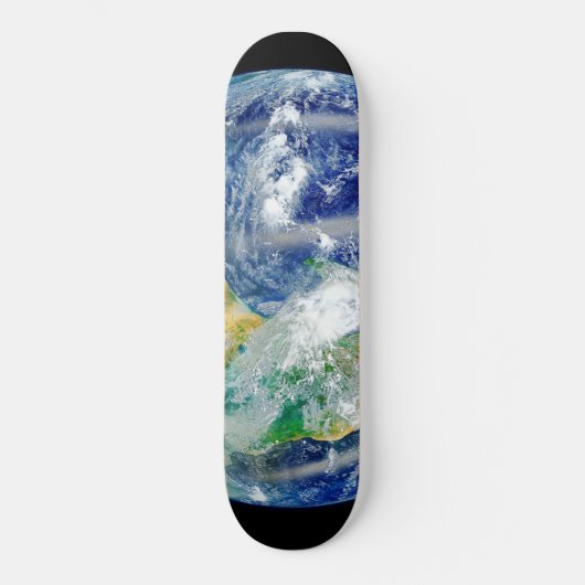 Planet Earth Persoonlijk Skateboard (Voorkant)