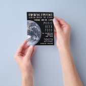 Planet Earth, Planetarium-evenement Adverteren Flyer (Hand)