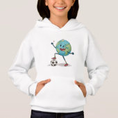 Planet Earth playing soccer (Voorkant)