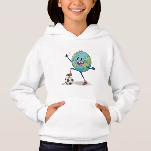 Planet Earth playing soccer (Voorkant)