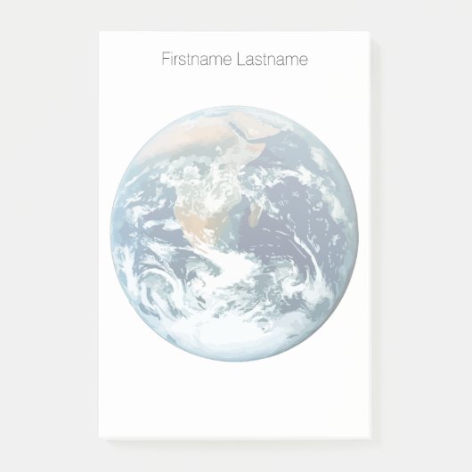 Planet Earth Post-it® Notes (Voorkant)