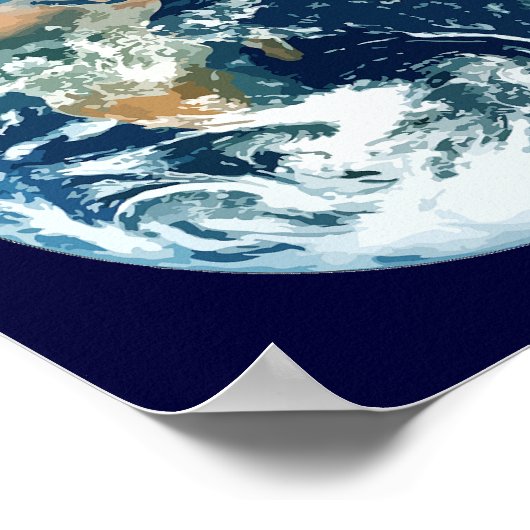 Planet Earth Poster (Hoek)
