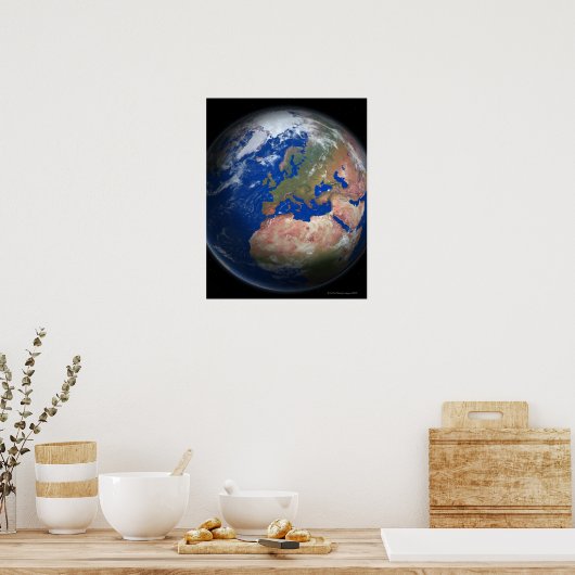 Planet Earth Poster (Keuken)