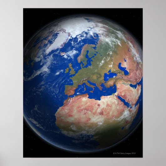 Planet Earth Poster (Voorkant)
