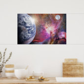 Planet Earth Poster (Keuken)