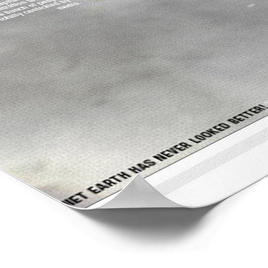 Planet Earth Poster (Hoek)