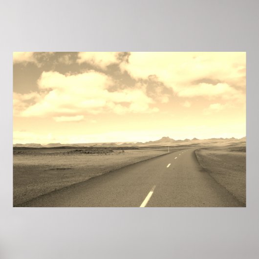 Planet Earth Road Poster (Voorkant)