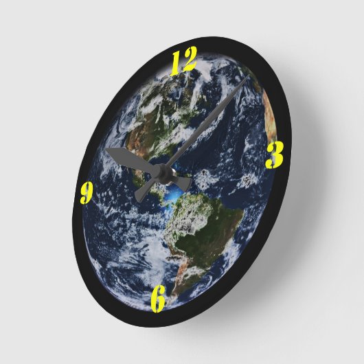 Planet Earth Ronde Klok (Hoek)