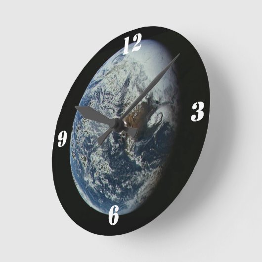 Planet Earth Ronde Klok (Hoek)