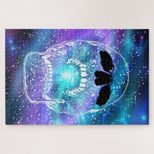 Planet Earth - Schroefschedel Legpuzzel (Horizontaal)