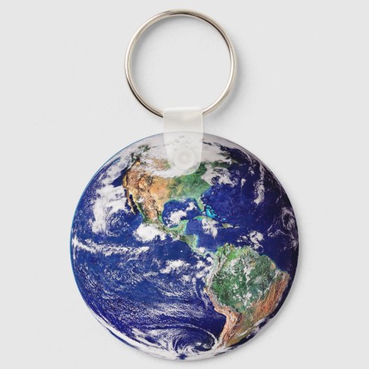 Planet Earth Sleutelhanger (Voorkant)