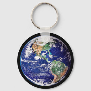 Planet Earth Sleutelhanger. Sleutelhanger