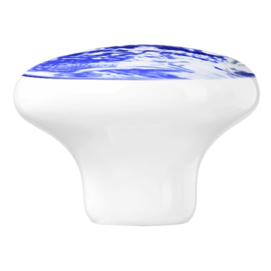 Planet Earth Solar System Keramische Knop (Zijkant)