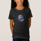 Planet Earth Space - Christelijk John 3:16 Religie T-shirt (Voorkant)