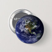 Planet Earth Space Foto Ronde Button 5,7 Cm (Voorkant /achterkant)