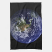 Planet Earth Space Foto Theedoek (Verticaal)