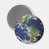 Planet Earth Space Magnent Magneet (Voorkant / Achterkant)