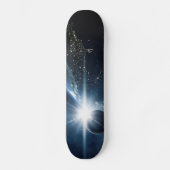 Planet Earth Space Uitzicht Persoonlijk Skateboard (Voorkant)
