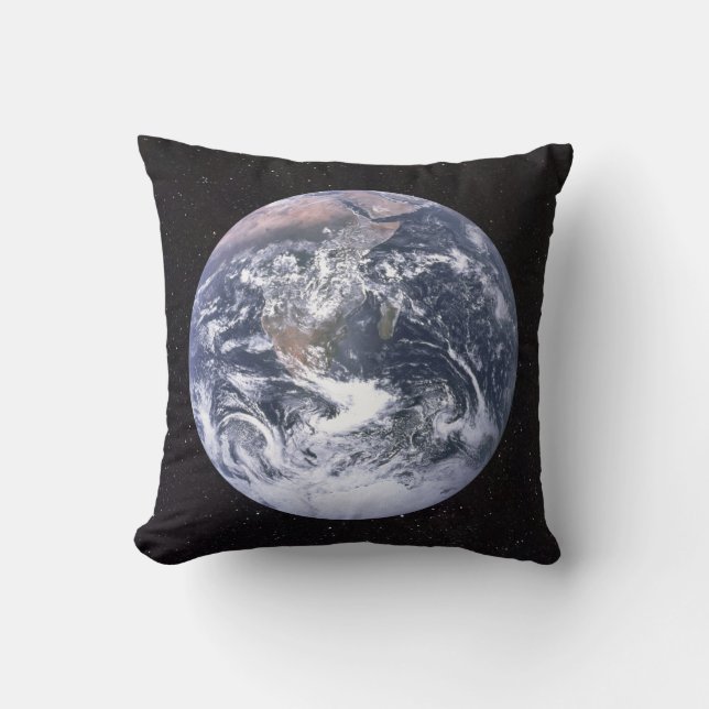 Planet Earth Starry Sky Kussen (Voorkant)
