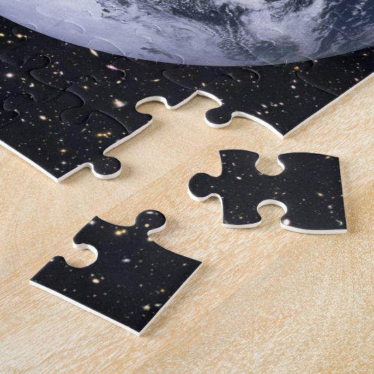 Planet Earth Starry Sky Legpuzzel (Zijkant)