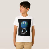 Planet Earth & Stars T-Shirt (Voorkant volledig)