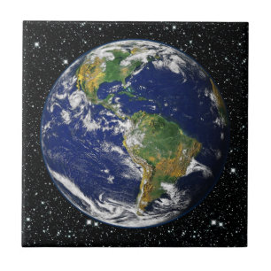 PLANET EARTH-sterren (zonnestelsel) ~ Tegeltje