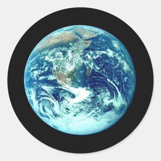 Planet Earth Sticker (Voorkant)