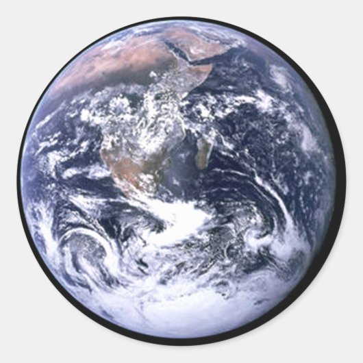 Planet Earth Sticker (Voorkant)