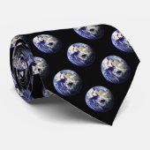 Planet Earth Stropdas (Opgerold)