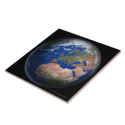 Planet Earth Tegeltje (Zijkant)