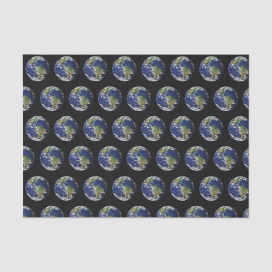 Planet Earth Tissue Paper - HAMbWG Tissuepapier (Voorkant)